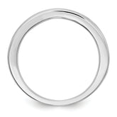 14k White Gold Blue Sapphire Complete Channel Band